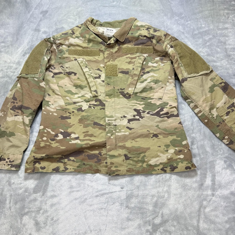 US Army OCP Combat womens 39 Short Multicam‎ Camo Military Jacket 8415-01-623